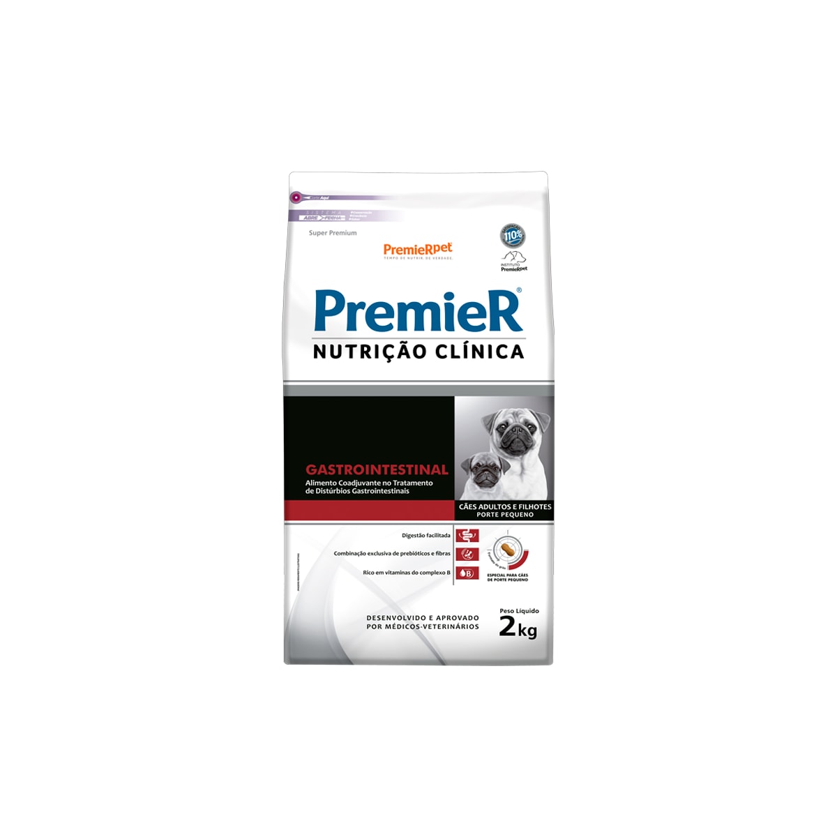 Ração Premier Nutrição Clínica Gastrointestinal para Cães de Pequeno Porte