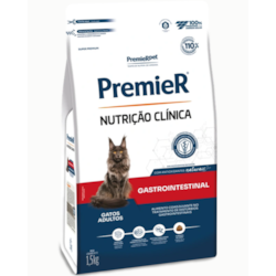 Ração Premier Nutrição Clínica Gatos Gastrointestinal 1,5kg