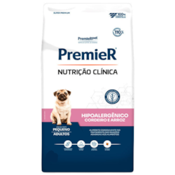 Ração Premier Nutrição Clínica Hipoalergênico para Cães de Raças Pequenas