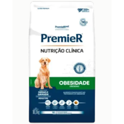 Ração Premier Nutrição Clínica Obesidade para Cães Adultos de Raças Médias e Grandes