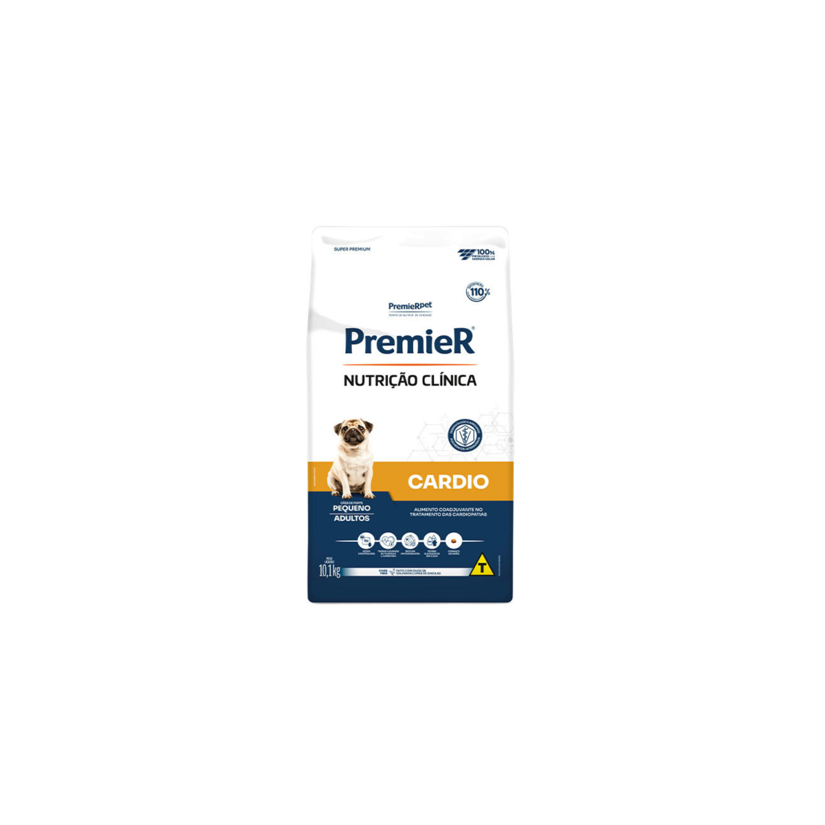 RAÇÃO PREMIER NUTRITIONAL CLINIC CÃES CARDIO PORTE PEQUENO 10,1KG