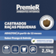Ração Premier para Cães Adultos Castrados Sabor Frango e Salmão 12kg