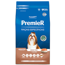 Ração Premier para Shih Tzu Adulto Sabor Salmão