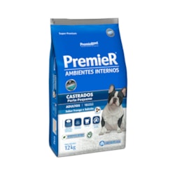 Ração Premier Pet Ambiente Interno Cães Castrados