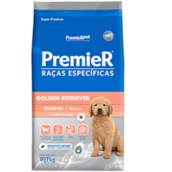 RAÇÃO PREMIER RAÇAS ESPECÍFICAS (GOLDEN RETRIEVER) FILHOTE 10,1KG