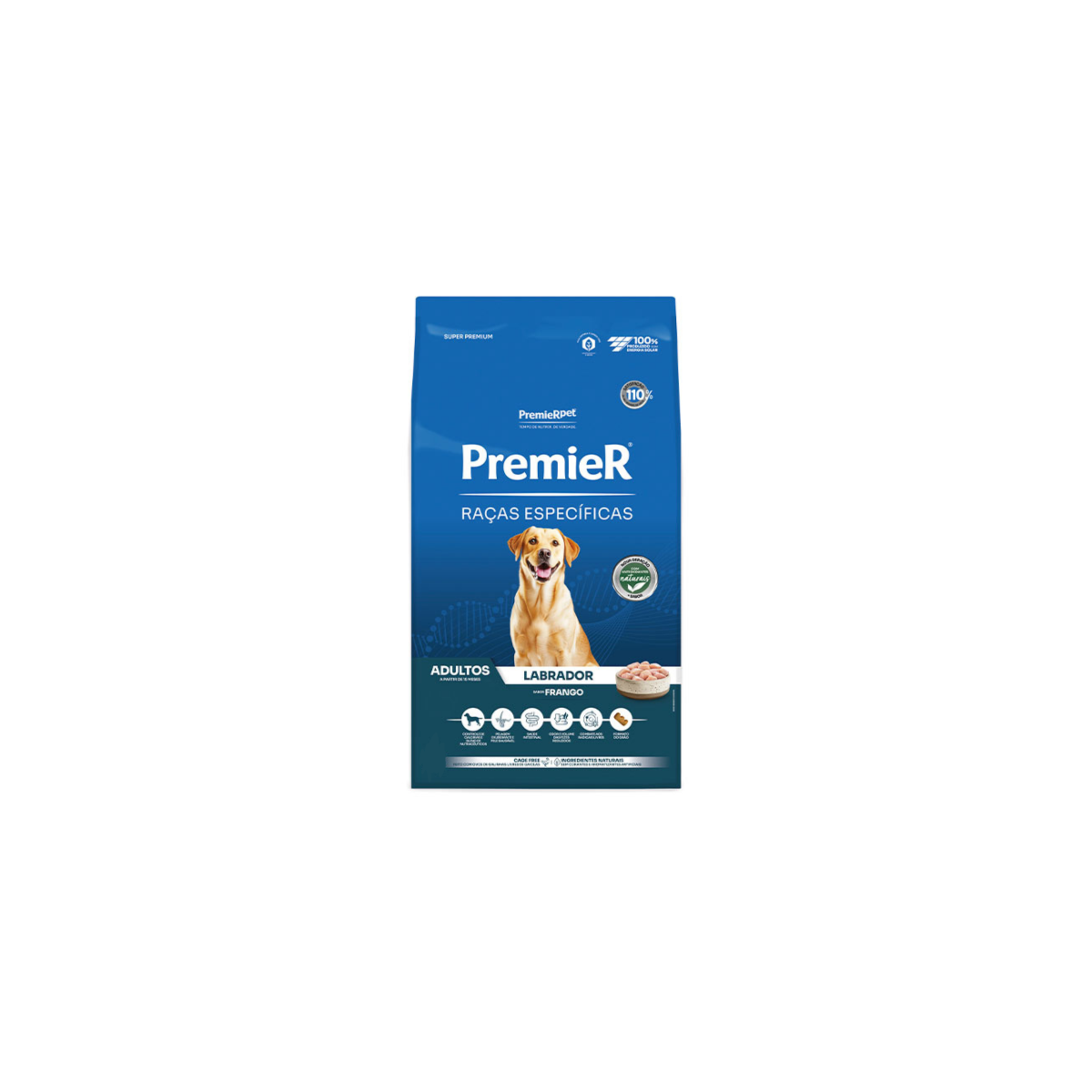 Ração Premier Raças Específicas Labrador para Cães Adultos, 12kg