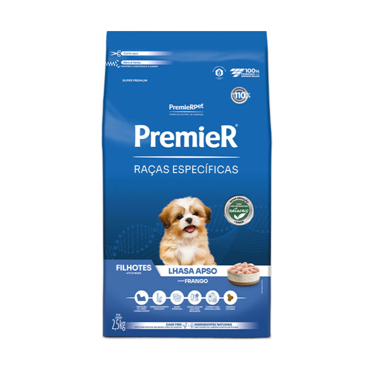 Ração Premier Raças Específicas para Cães Lhasa Apso Filhotes