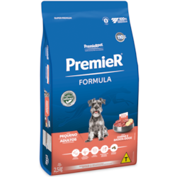 Ração Premier Seleção Natural Cães Adultos Raças Pequenas Frango com Batata Doce 2,5 kg