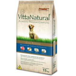 Ração Premier Vitta Natural Cães Adultos Frango e Cereais - 15 Kg