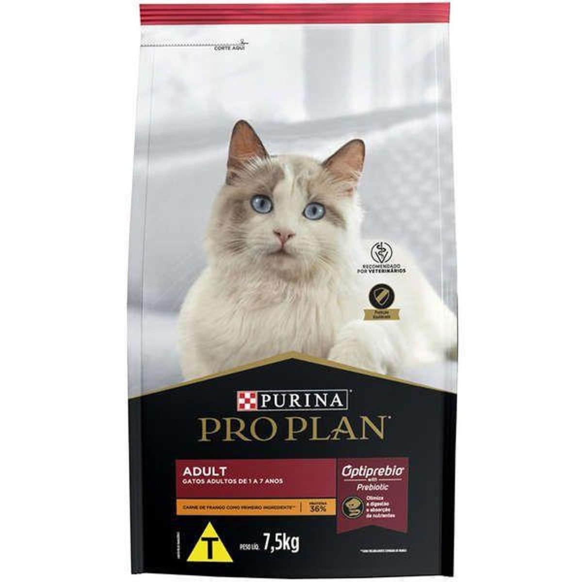 Ração Proplan para Gatos Adultos Sabor Frango e Arroz 7,5kg