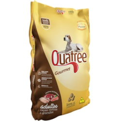 Ração Quatree Gourmet Sem Corantes para Cães Adultos Raças Médias e Grandes