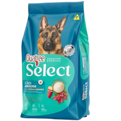 RAÇÃO QUATREE SELECT ADULTOS RMG CARNE 20KG