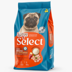 Ração Quatree Select para Cães Adultos de Raças Pequenas