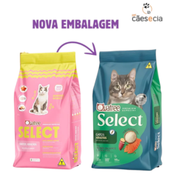 Ração Quatree Select para Gatos Adultos Salmão e Arroz