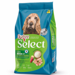 RAÇÃO QUATREE SELECT SENIOR 7 RMG 15KG