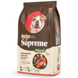 Ração Quatree Supreme Dermato para Cães Adultos Sabor Cordeiro e Salmão - 3kg