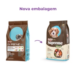 Ração Quatree Supreme Filhote Porte Pequeno - Frango e Batata Doce