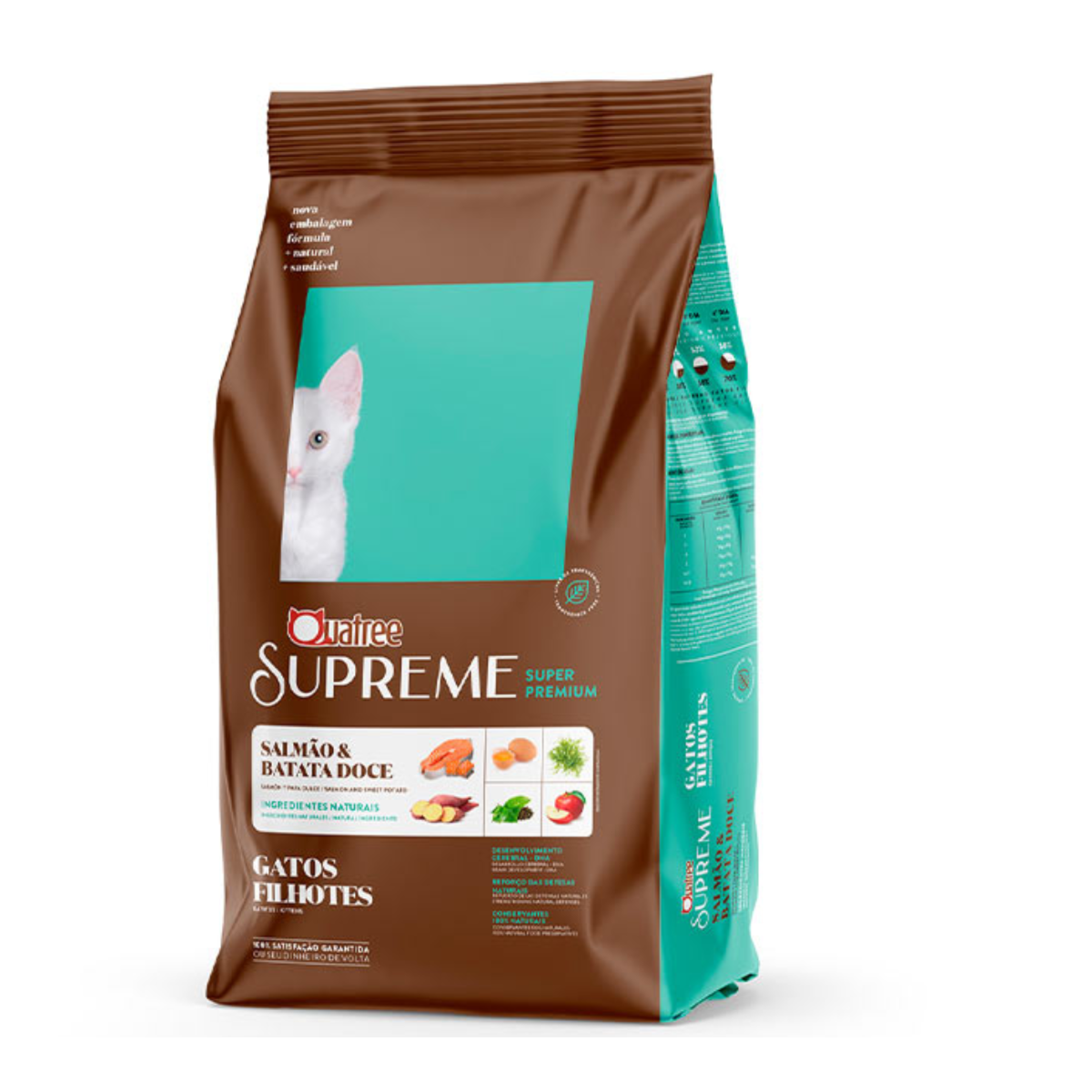 RAÇÃO QUATREE SUPREME GATOS FILHOTES 500G
