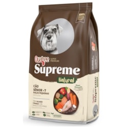 Ração Quatree Supreme para Cães Sênior +7 de Porte Pequeno Sabor Salmão e Frango