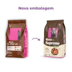 Ração Quatree Supreme para Gatos Adultos Sabor Salmão e Batata Doce