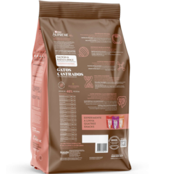 Ração Quatree Supreme para Gatos Castrados Sabor Salmão e Batata Doce 10,1kg