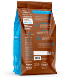 Ração Quatree Supreme para Gatos Sênior +7 Sabor Salmão e Frango 10.1KG