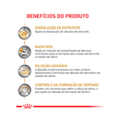 Ração Royal Canin Veterinary Urinary Small Dog para Cães de Porte Pequeno com Cálculos Urinários