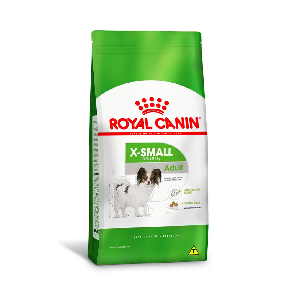 Ração Royal Canin X-Small Adult - Pet Cães e Cia