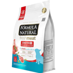 Ração Seca Fórmula Natural Fresh Meat Sensitive Cães Adultos Portes Mini e Pequeno 1kg