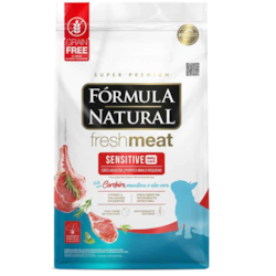 Ração Seca Fórmula Natural Fresh Meat Sensitive Cães Adultos Portes Mini e Pequeno 1kg