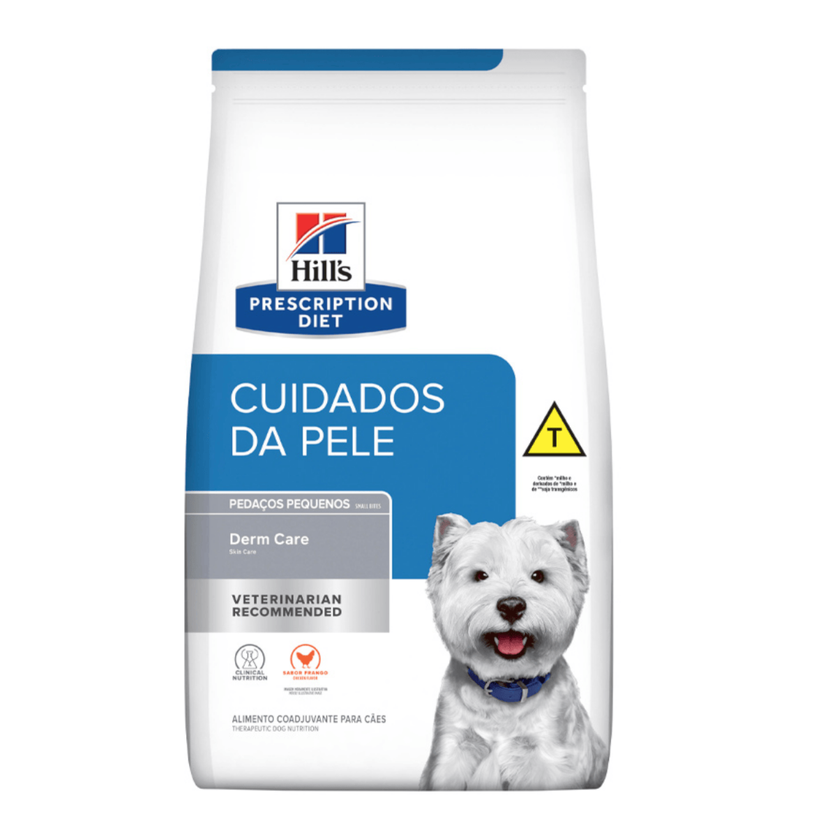 Ração Seca Hill's Pedaços Pequenos Prescription Diet Cuidados com a Pele para Cães Adultos