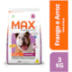 Ração Seca Max Light Frango e Arroz para Cães