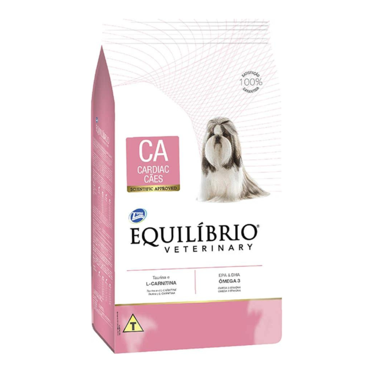 Ração Seca Total Equilíbrio Veterinary CA Problemas Cardíacos para Cães Adultos