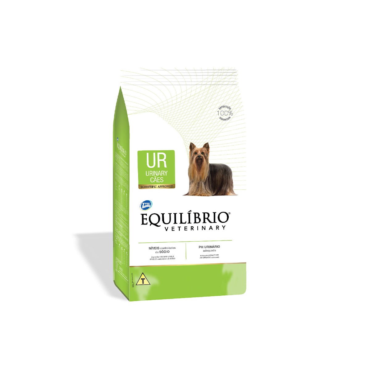 Ração Seca Total Equilíbrio Veterinary UR Urinary Tratamento Urinário para Cães Adultos