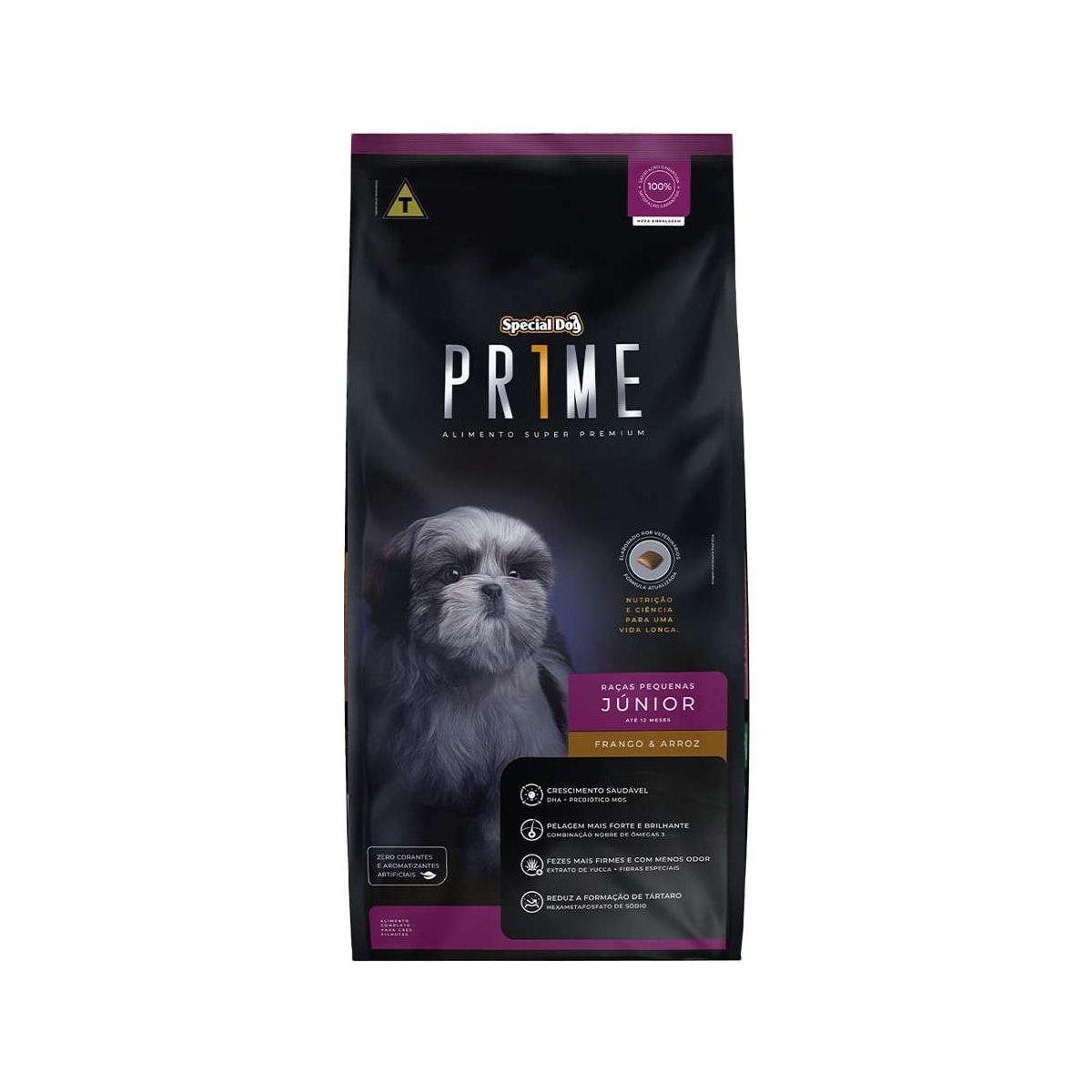 Ração Specia Dog Prime Filhote Porte Pequeno - Frango e Arroz