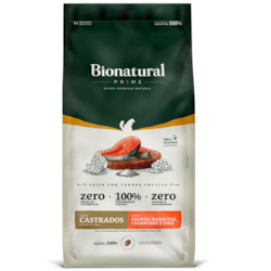 Ração Special Cat BioNatural Prime com Salmão Gato Castrado