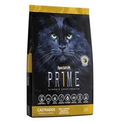 Ração Special Cat Prime para Gatos Castrados Sabor Frango e Arroz