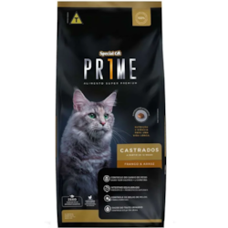 Ração Special Cat Prime para Gatos Castrados Sabor Frango e Arroz