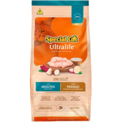 Ração Special Cat Ultralife para Gatos Adultos Sabor Frango