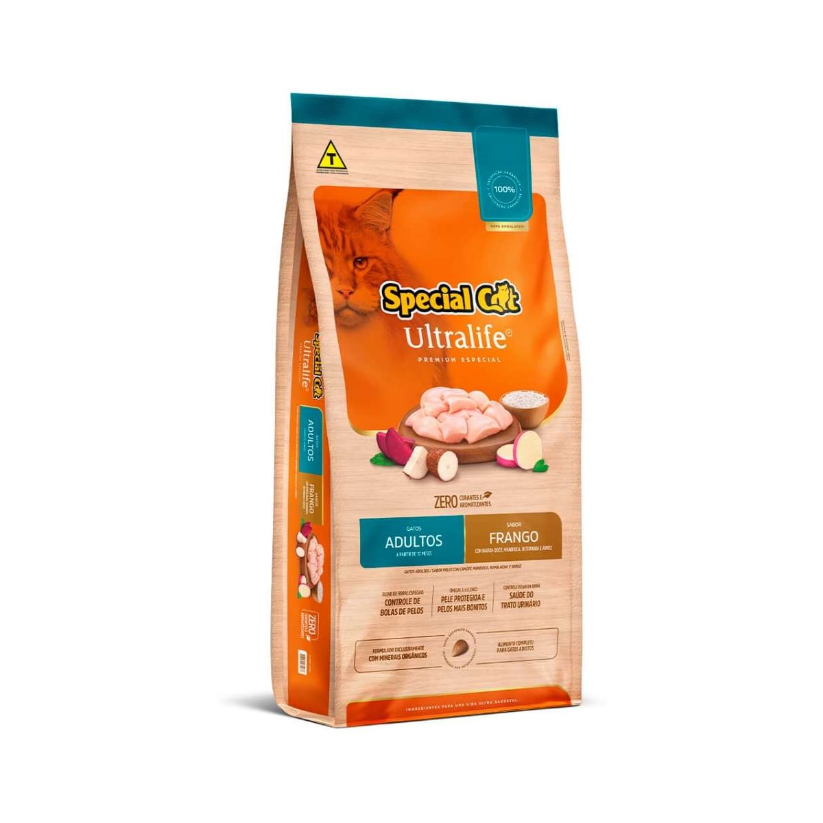 Ração Special Cat Ultralife para Gatos Adultos Sabor Frango