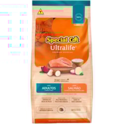 Ração Special Cat Ultralife para Gatos Adultos Sabor Salmão