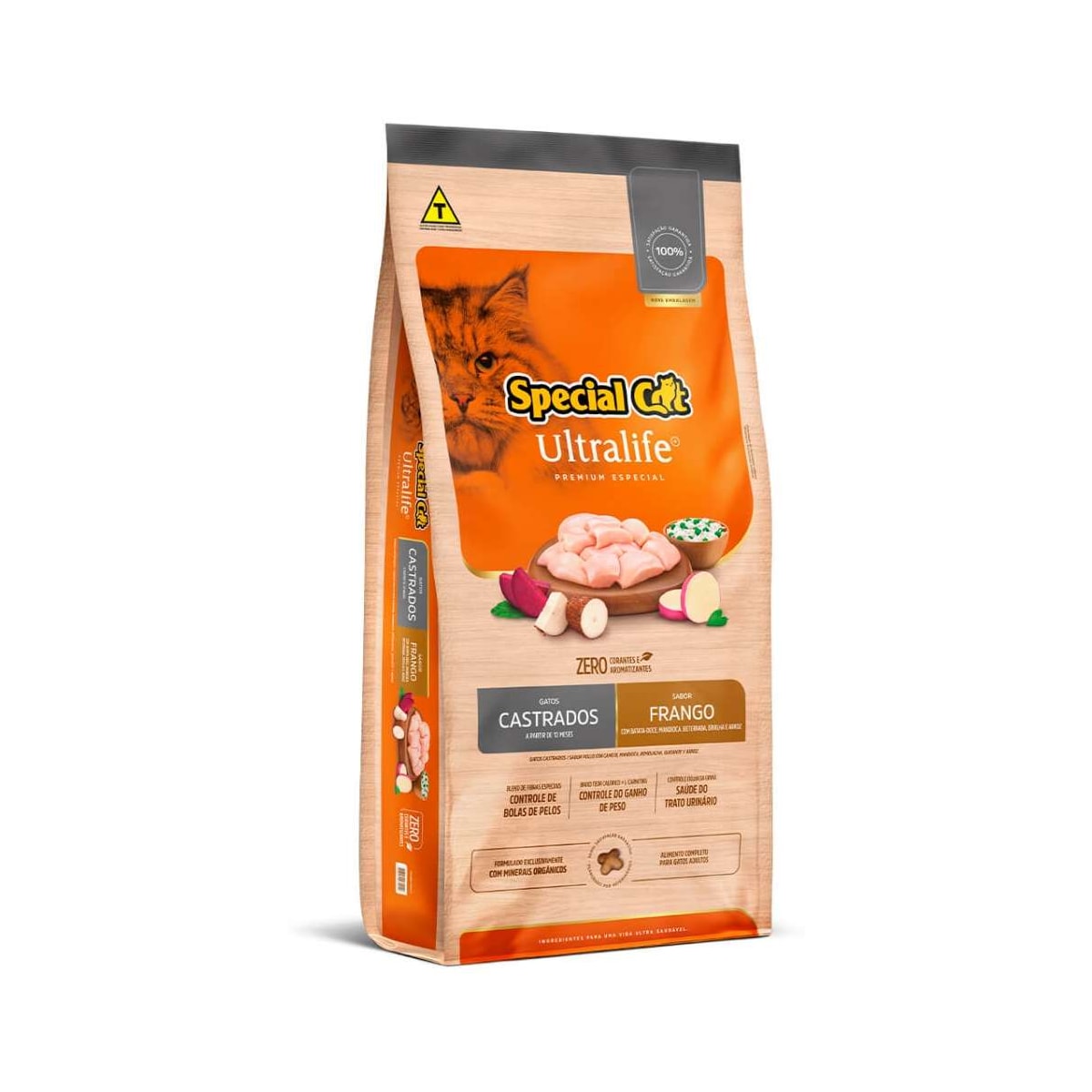 Ração Special Cat Ultralife para Gatos Castrados Sabor Frango