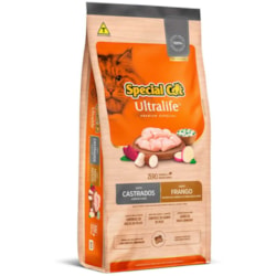 Ração Special Cat Ultralife para Gatos Castrados Sabor Frango