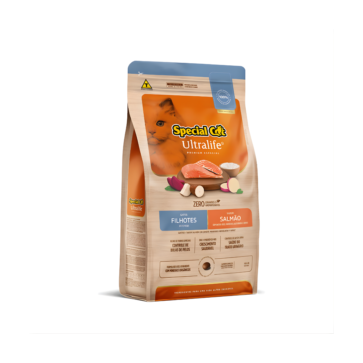 Ração Special Cat Ultralife para Gatos Filhotes Sabor Salmão