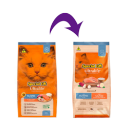 Ração Special Cat Ultralife para Gatos Filhotes Sabor Salmão