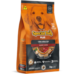 Ração Special Dog Carne Adulto Plus