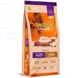 Ração Special Dog Ultralife Adulto Porte Pequeno - Frango Ração Special Dog Ultralife Adulto Porte Pequeno - Frango