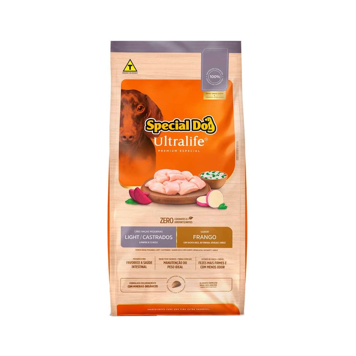 Ração Special Dog Ultralife Light Adulto Porte Pequeno - Arroz e Frango