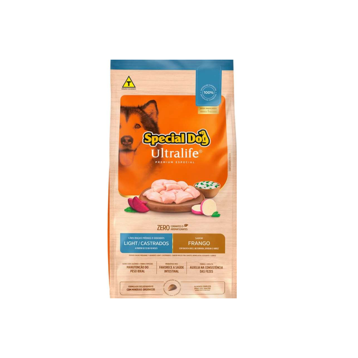 Ração Special Dog Ultralife Light Adultos Raças Médias e Grandes 15kg