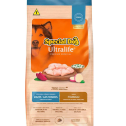 Ração Special Dog Ultralife Light Adultos Raças Médias e Grandes 15kg